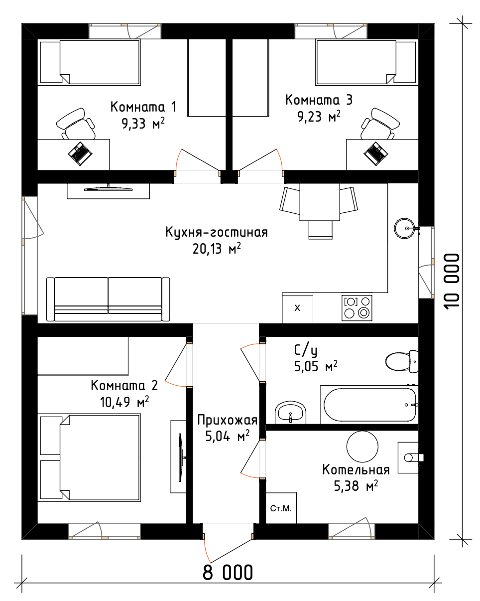 Топ проекты домов в 2024 году с актуальной ценой Ижевск УР