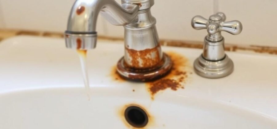 Как удалить ржавчину с раковины и смесителя: практическое руководство для дома