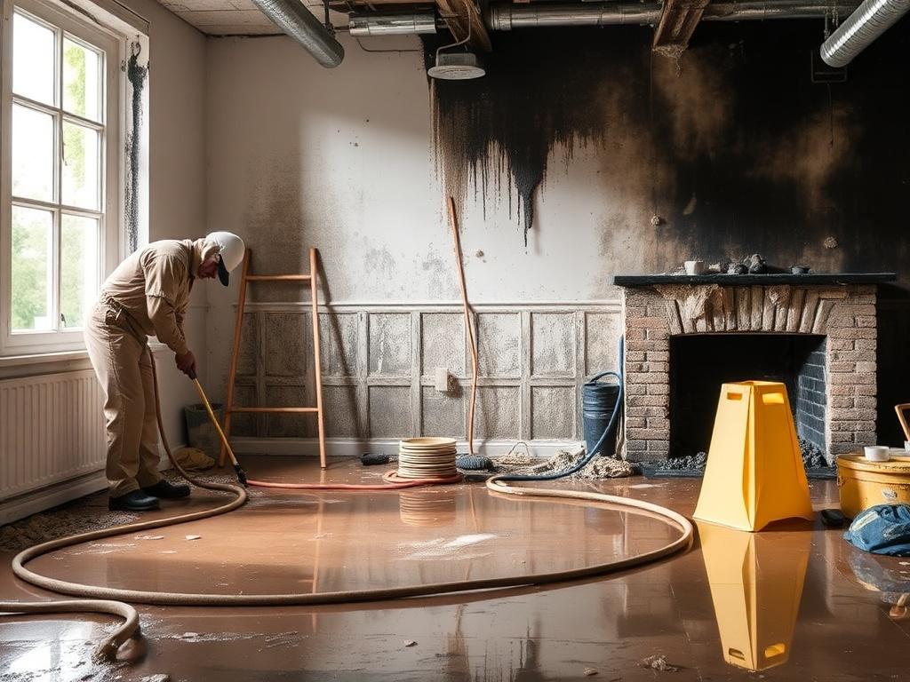 Клининг после затопления и пожара. Контроль плесени: когда и как действовать