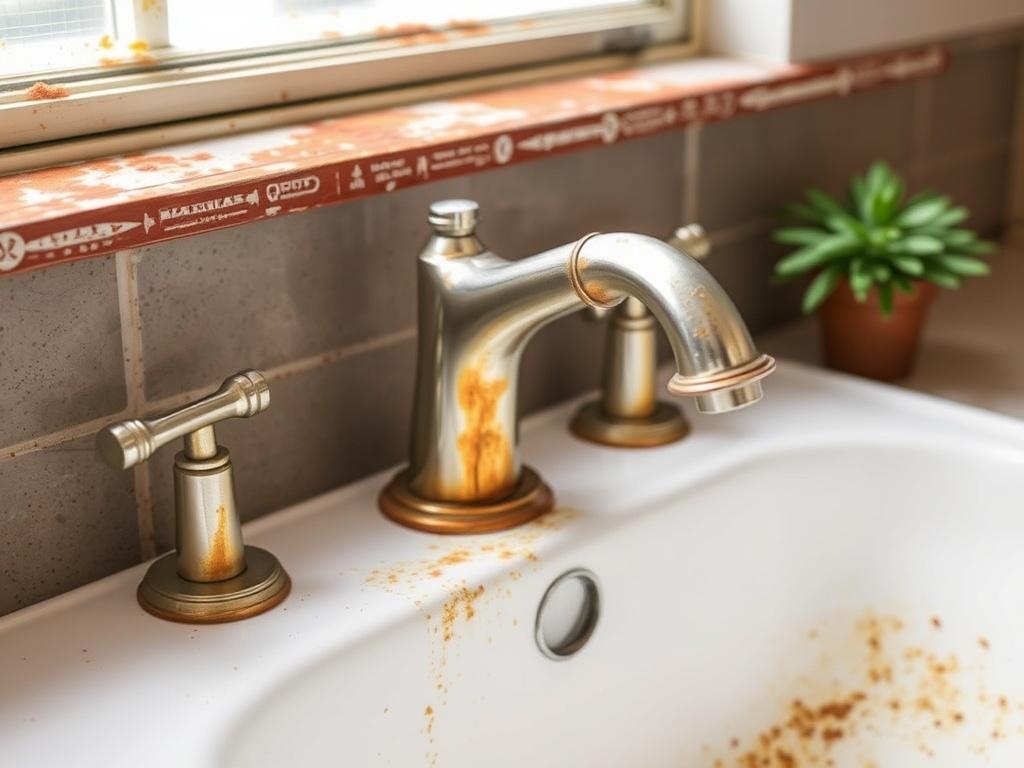 Как удалить ржавчину с раковины и смесителя. Безопасность и экологические соображения Как удалить ржавчину с раковины и смесителя. Безопасность и экологические соображения