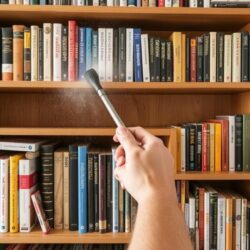 Чистка книжных полок и стеллажей от пыли: как привести библиотеку в порядок и сохранить книги