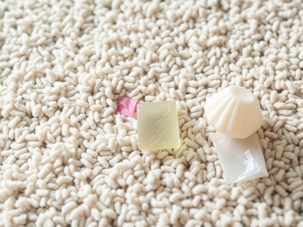 Как удалить жевательную резинку с ковра. Что делать, если клей повредил окраску