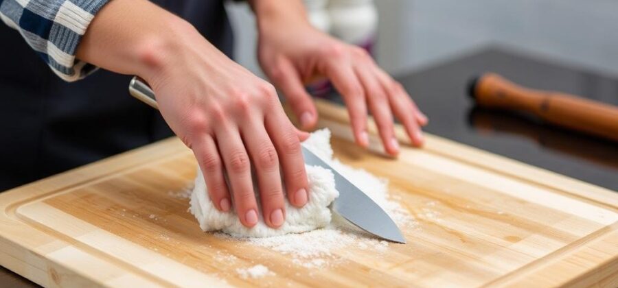 Способы очистки разделочных досок: что работает, а что — лишнее