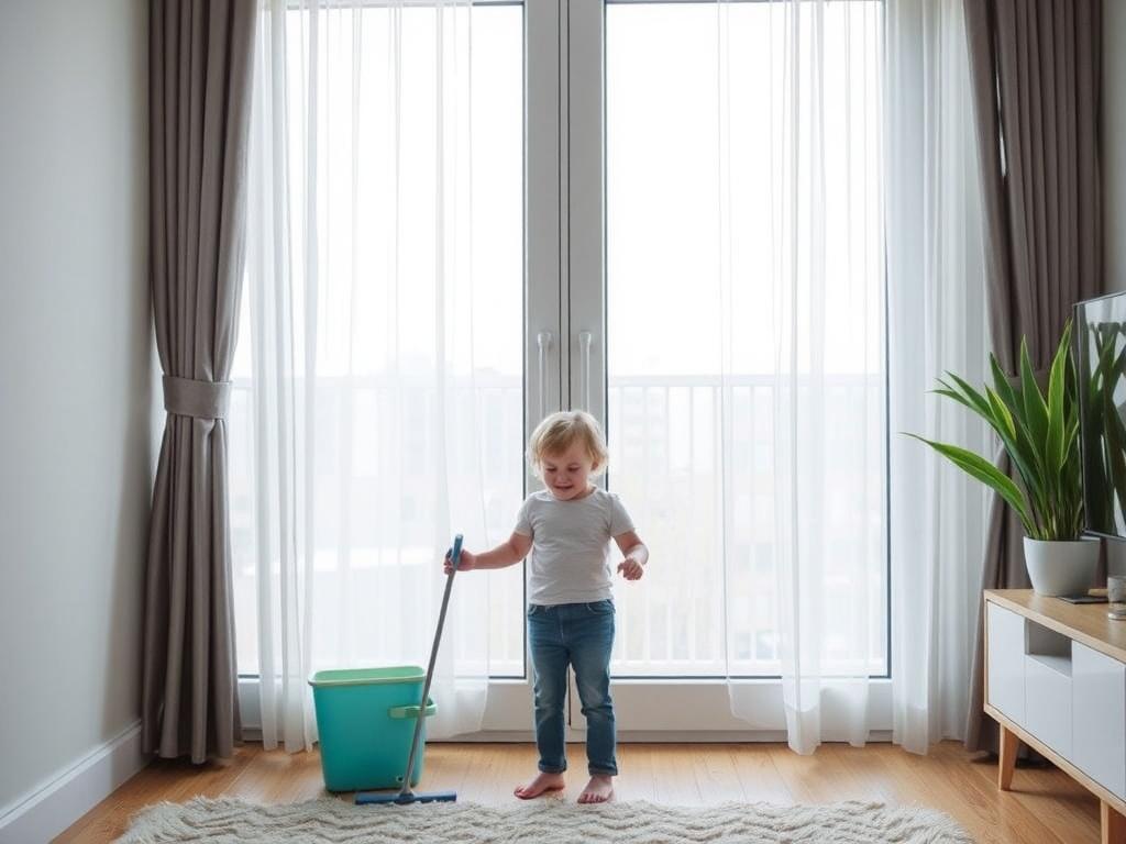 Уборка квартиры с маленьким ребенком: лайфхаки. Что стоит убрать из рутины