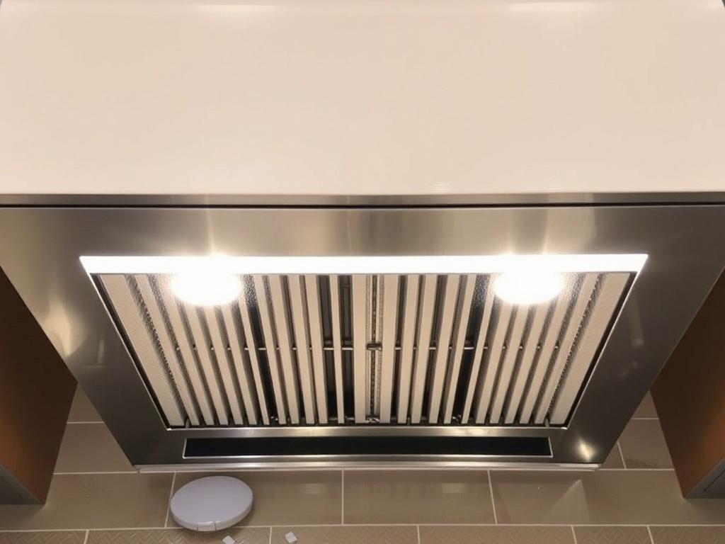 Чистка вытяжки и вентиляционных решеток. Нестандартные случаи: жир на подсветке и декоративных элементах