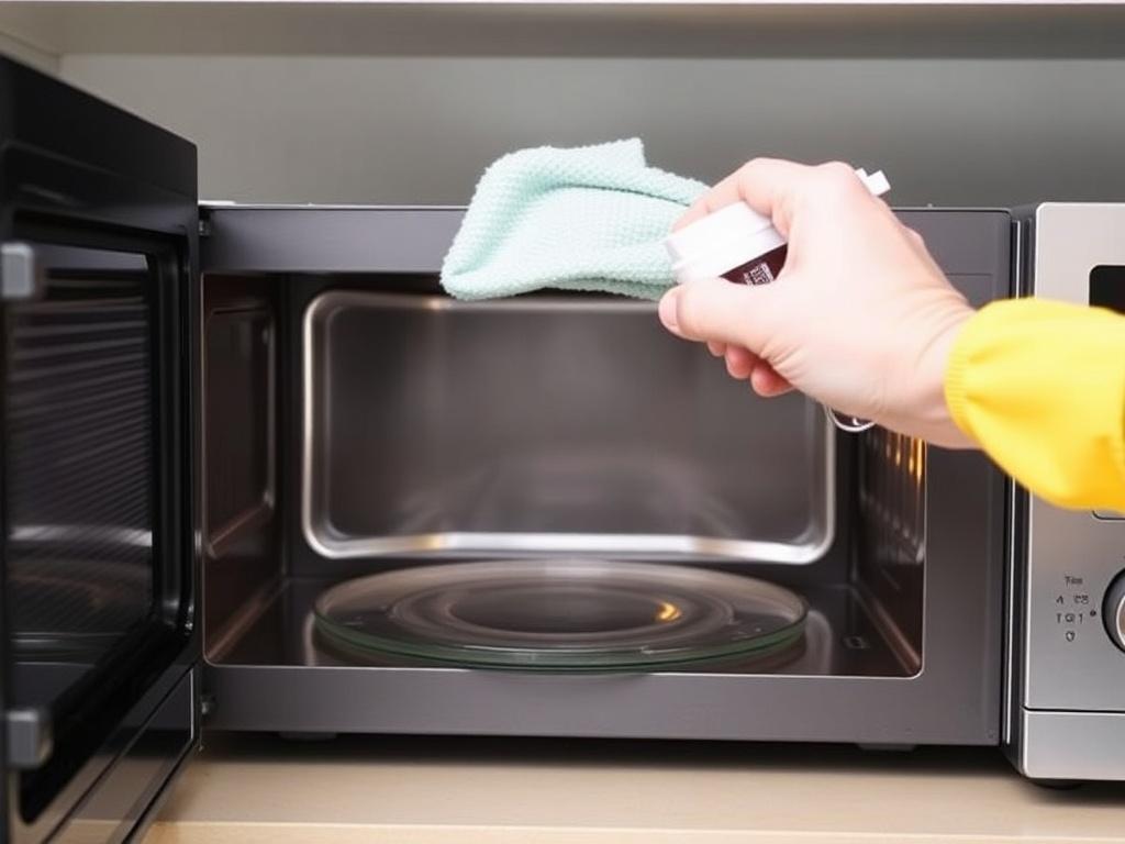 Чистка микроволновой печи за 5 минут. Полезные привычки, которые экономят время