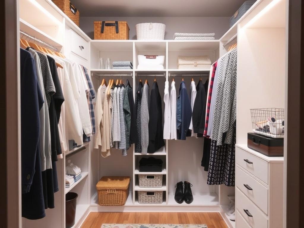 Уборка гардеробной и систем хранения. Маленькие привычки, которые меняют многое