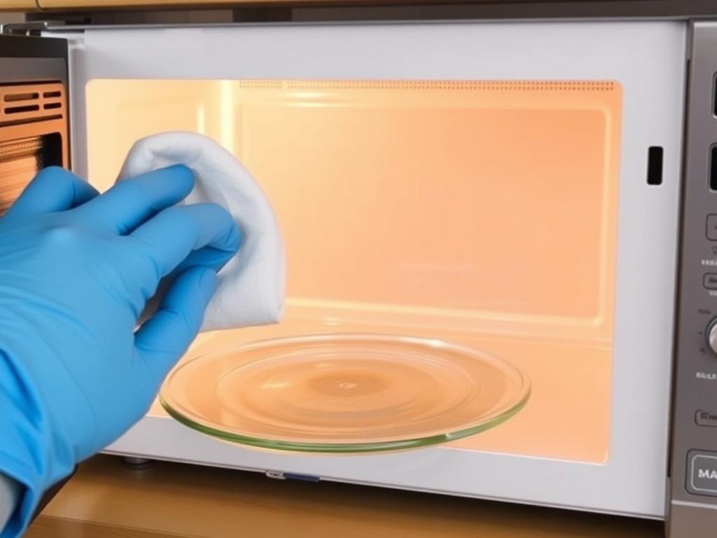 Чистка микроволновой печи за 5 минут. Как чистить по зонам: двери, стенки, поддон и уплотнитель