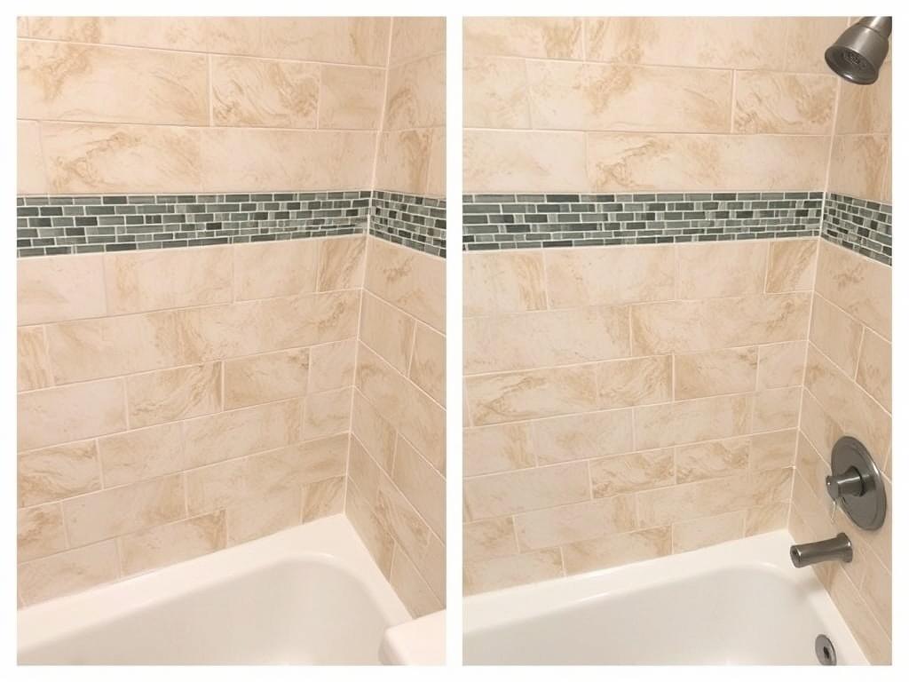 Чистка межплиточных швов в душевой. Когда нужна полная замена затирки Чистка межплиточных швов в душевой. Когда нужна полная замена затирки