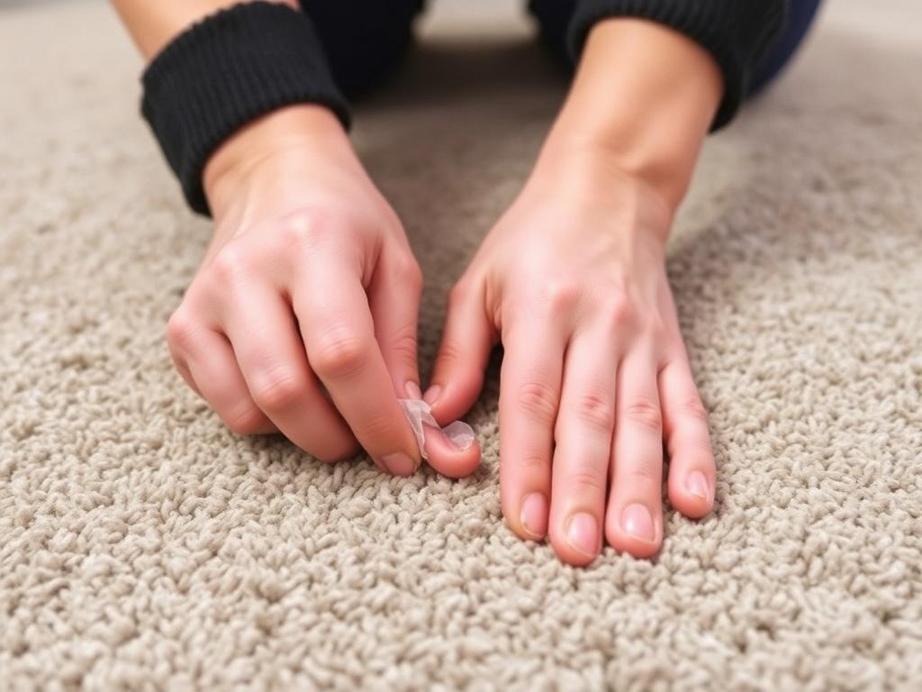 Как удалить жевательную резинку с ковра. Метод 3. Тепло — когда жвачка нужно размягчить аккуратно